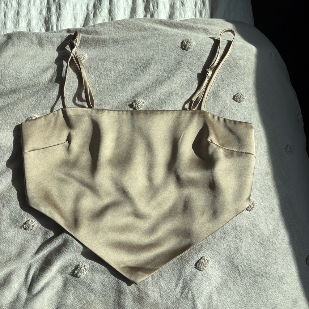 Forever 21 Beige Textured Top